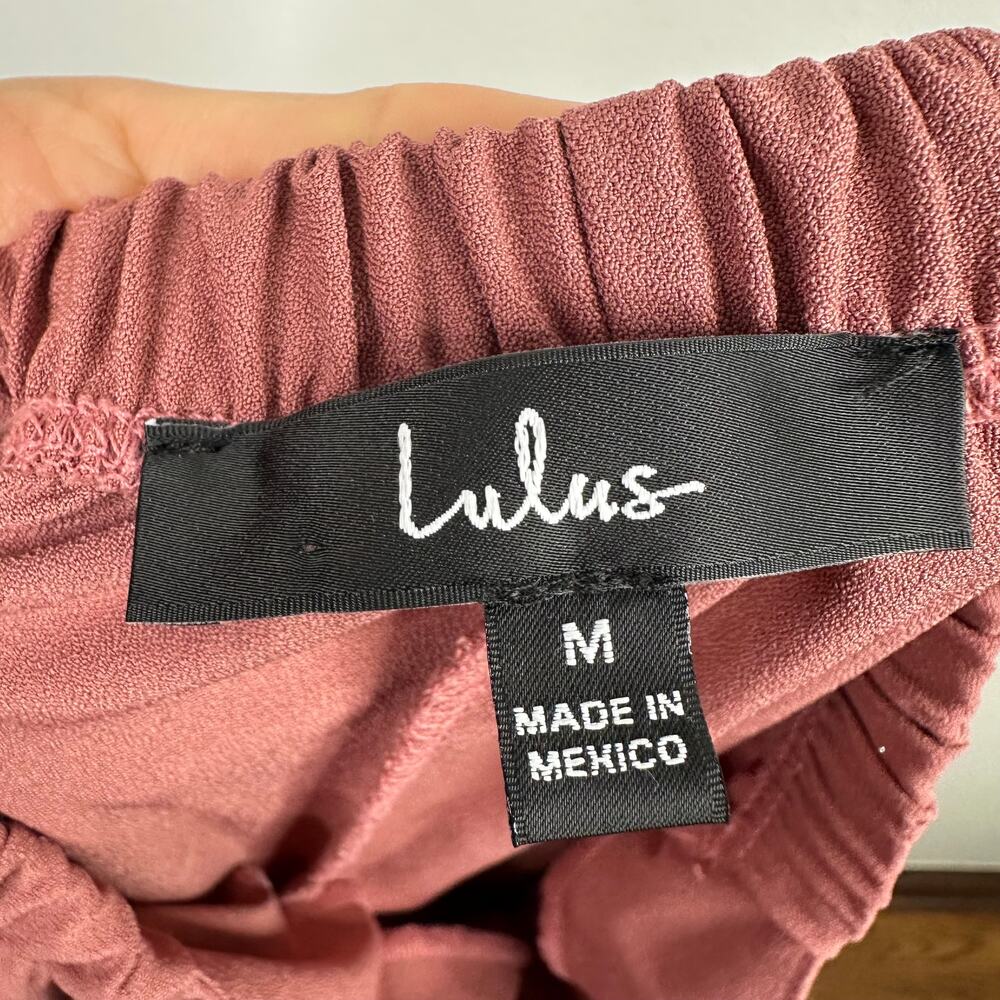 Lulus Going Places Mauve Wide-Leg Pants - Picture 10 of 10